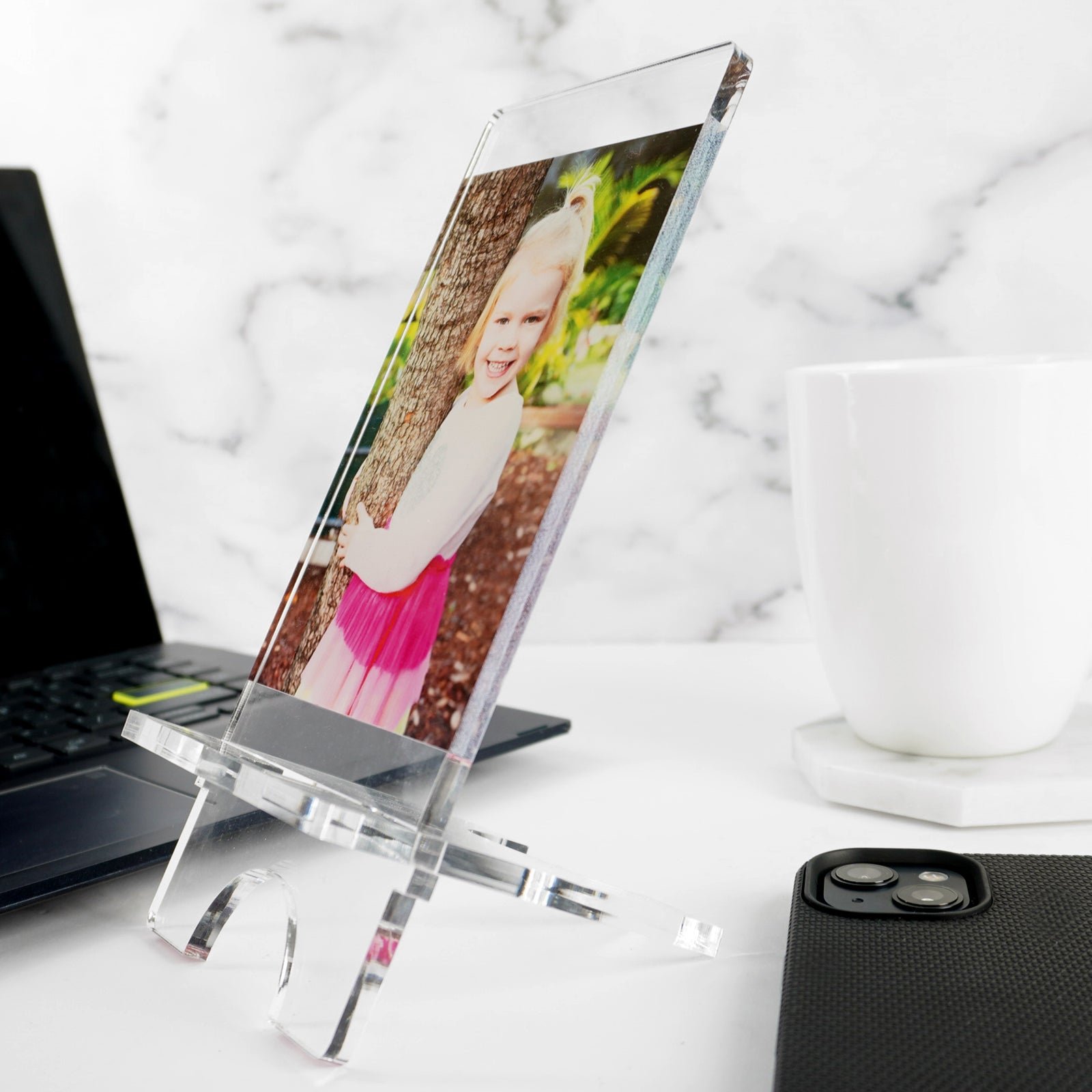 Photo Printed Acrylic Smartphone Holder
