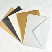 Engraved 5×7 Acrylic Semi Arch Wedding Invitations