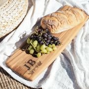 Engraved Acacia Wood 62cm Tapas Serving Board