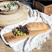 Engraved Acacia Wood 62cm Tapas Serving Board