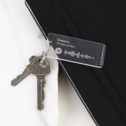 Engraved Frosted Acrylic Spotify Song Code Keyring