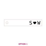 Engraved Wooden Limited Edition Gift Tags