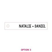 Engraved Wooden Limited Edition Gift Tags