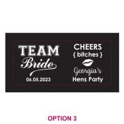 Hens Party Stubby Holders – 1 Colour Print