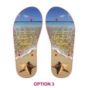 Wedding Beach Thongs (Flip Flop / Jandals)