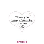 Hessian Bag with Wooden Gift Tag