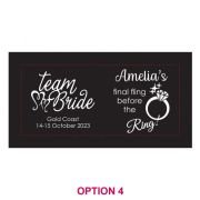 Hens Party Stubby Holders – 1 Colour Print