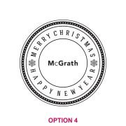 Christmas Corporate Engraved Rectangle Acacia Serving Board