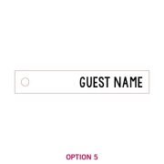 Engraved Wooden Limited Edition Gift Tags