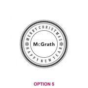 Corporate Christmas Engraved Champagne Glasses