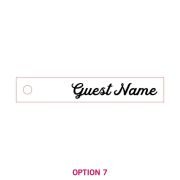 Engraved Wooden Limited Edition Gift Tags