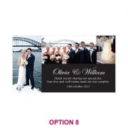 Personalised Wedding ‘Thank You’ Magnets