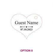 Hessian Bag with Wooden Gift Tag