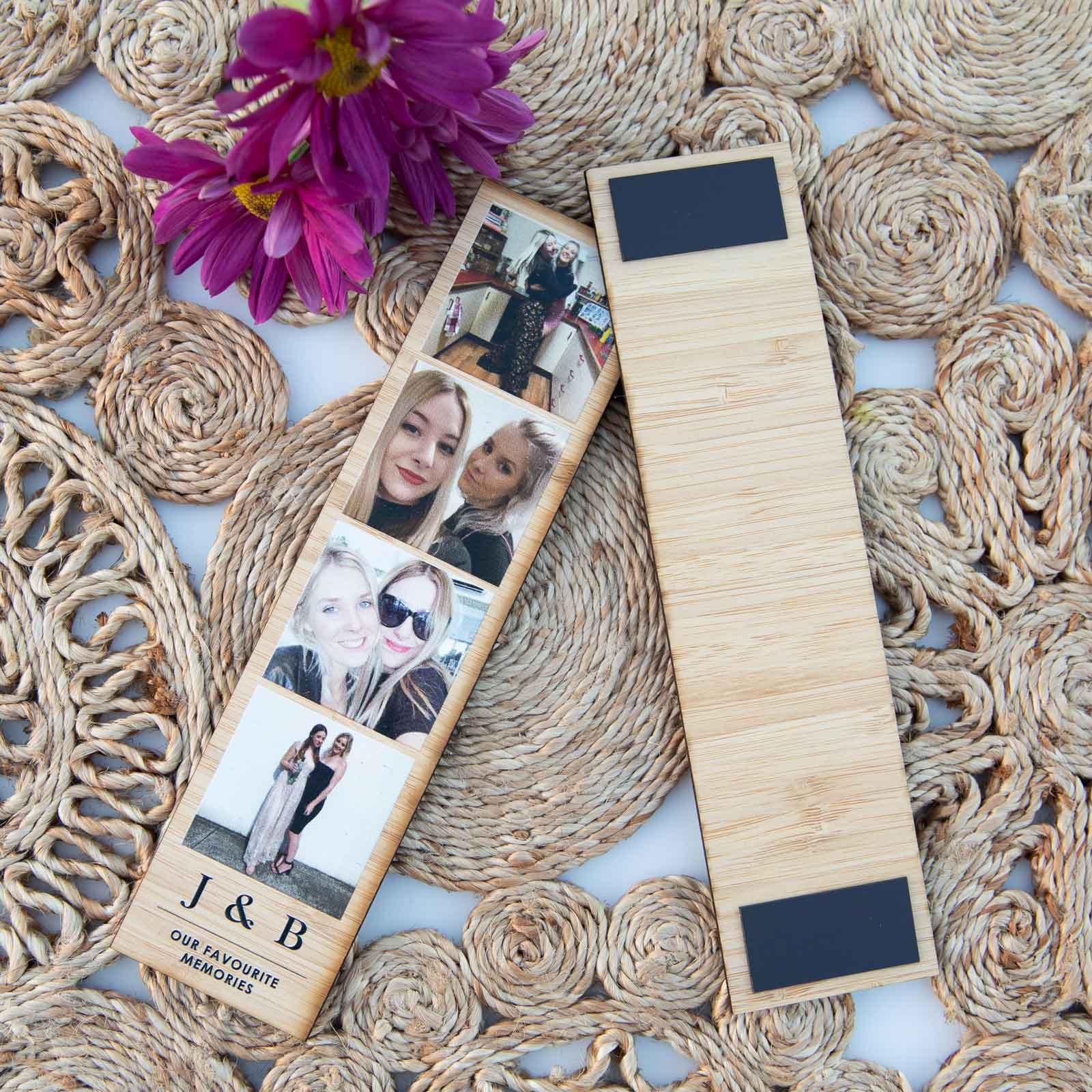 Bamboo Photobooth Style 4 Photo Strip