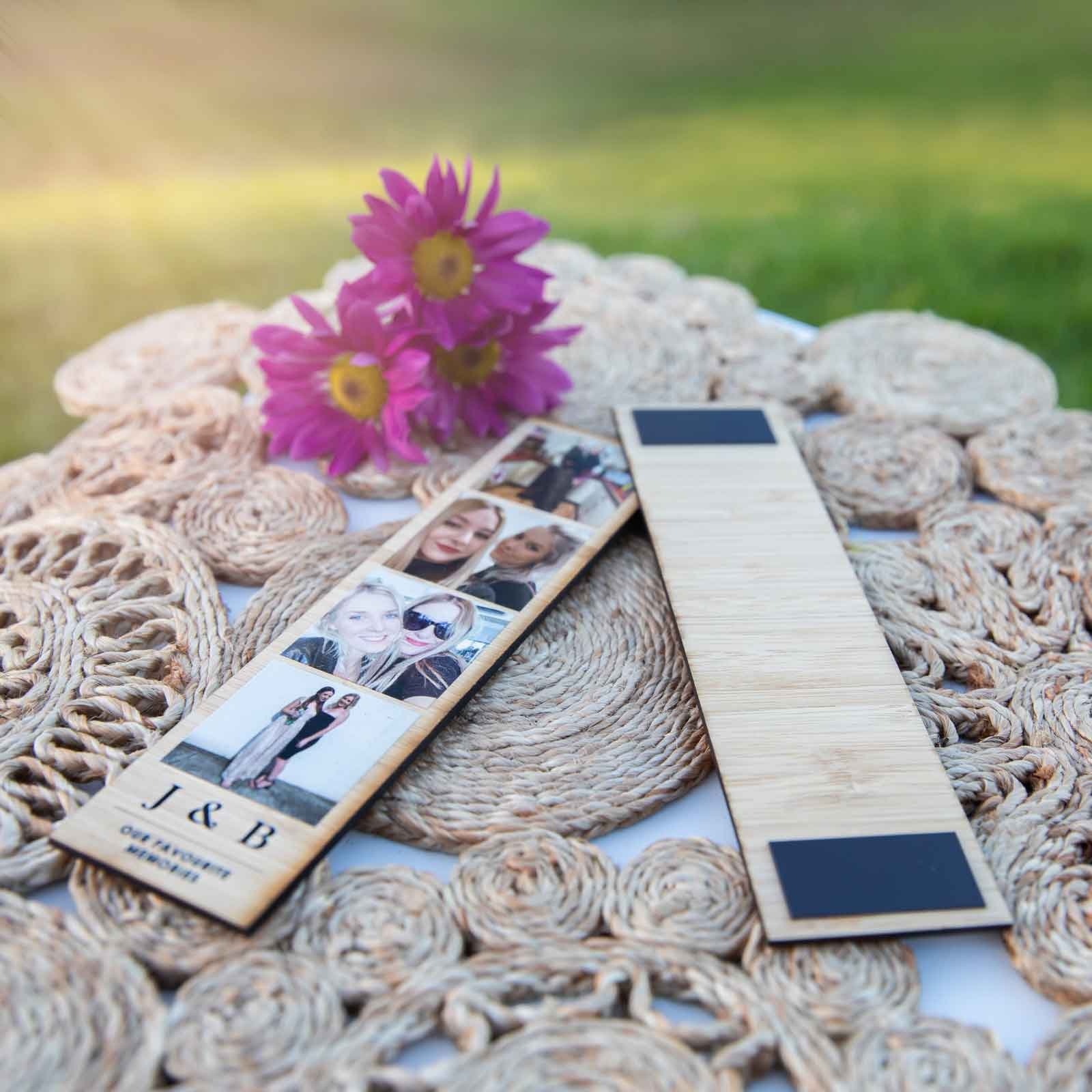 Bamboo Photobooth Style 4 Photo Strip