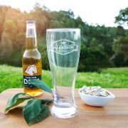 Engraved 425ml Man Cave Barware Schooner Beer Glass