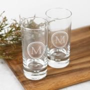 Engraved 365ml High Ball Glass