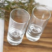 Engraved 365ml High Ball Glass