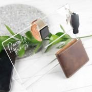 Engraved Acrylic Accessories Holder Birthday Gift