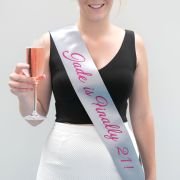 Personalised Birthday Party Sash