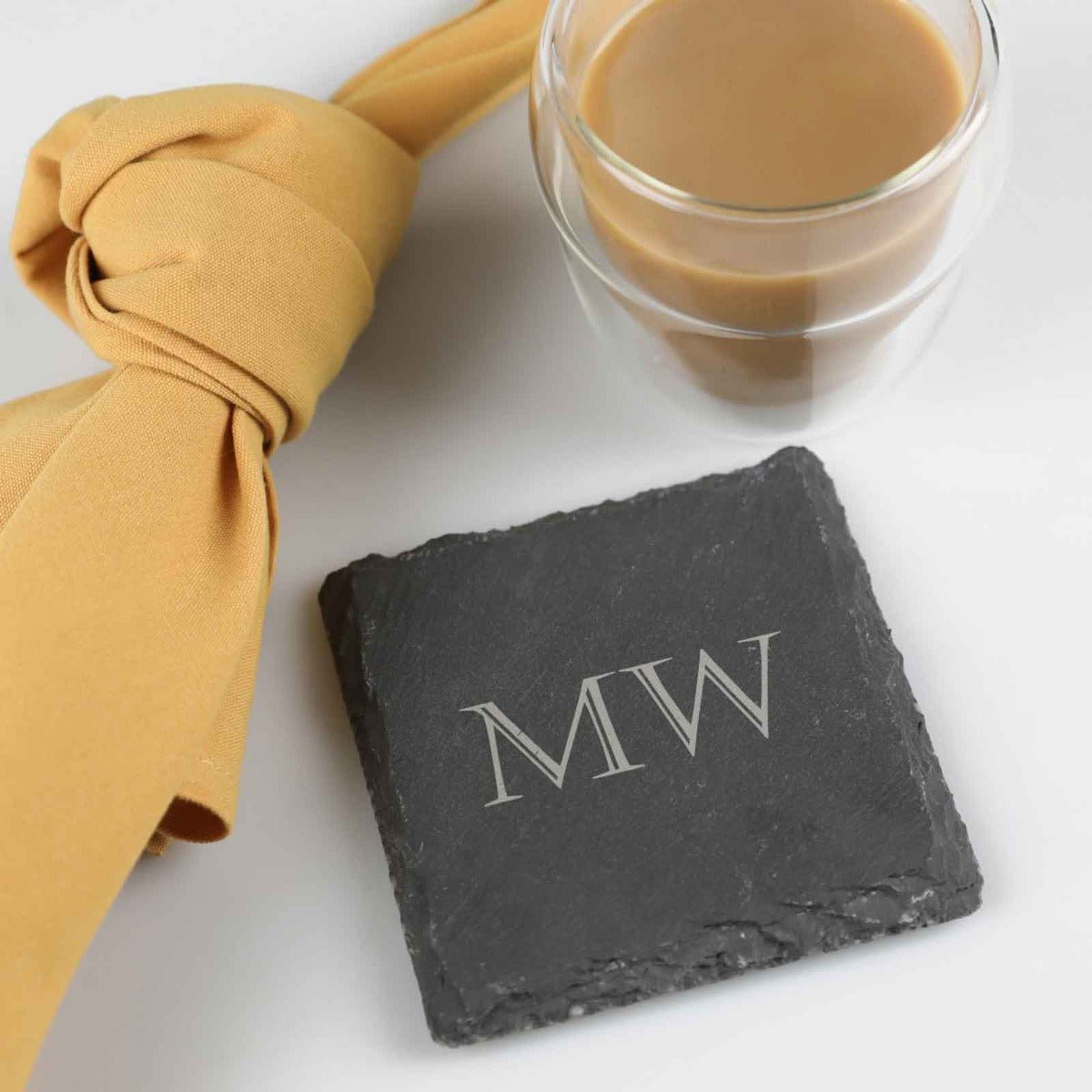 Engraved Birthday Gift Boxed Set of 4 Slate Coasters