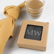 Engraved Birthday Gift Boxed Set of 4 Slate Coasters