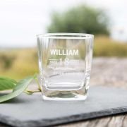 Engraved Birthday Scotch Glass