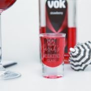 Engraved Wine Glass and Premium Shot Glass Set