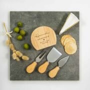 Engraved 3 Piece Cheese Knife Set Bridal Party Gift