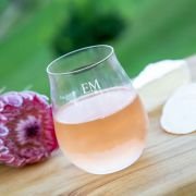 Engraved Classic Contour 430ml Stemless Wine Glass