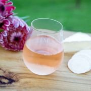 Engraved Classic Contour 430ml Stemless Wine Glass