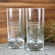 Engraved 365ml High Ball Glass Corporate Gift