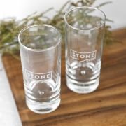 Engraved 365ml High Ball Glass Corporate Gift