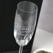 Engraved Corporate 195ml Champagne Glass