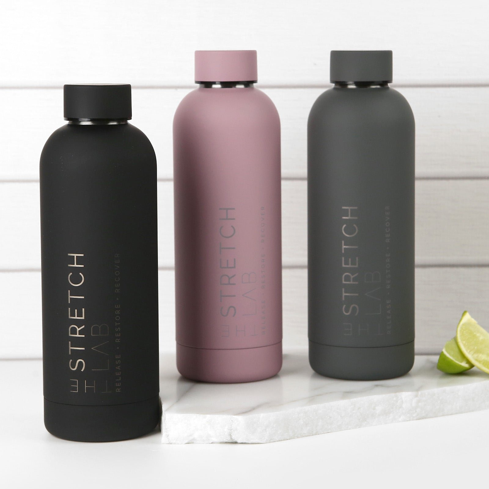 Engraved Corporate Luxe Matte Finish 500ml Stainless Steel Water Bottle
