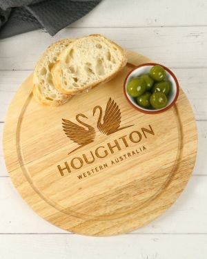 Engraved Round Cheese Chopping Board Corporate Gift