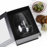 Engraved Corporate 460ml Stemless Wine Glass