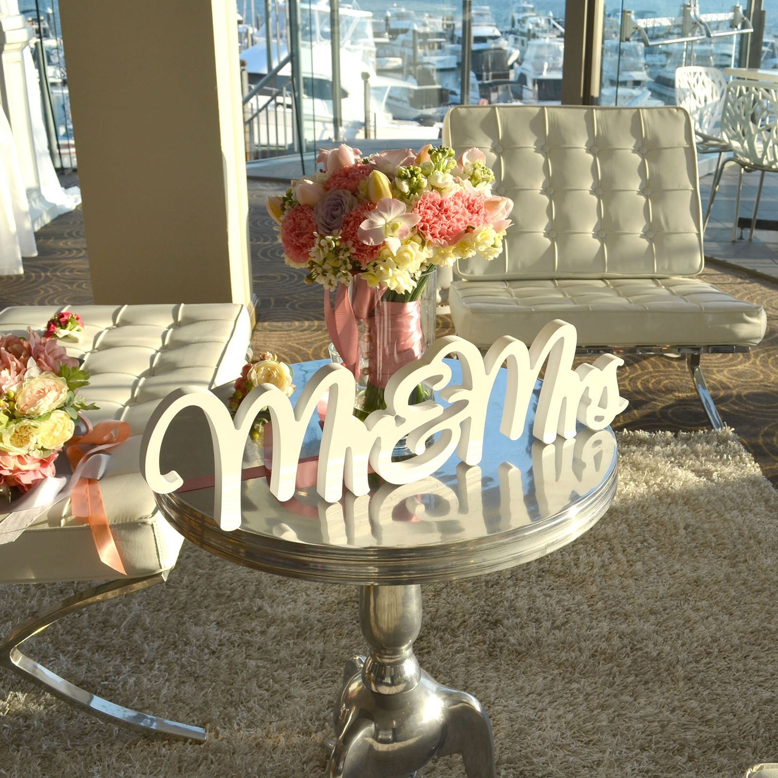 Mr & Mrs Freestanding Plaque