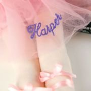 Embroidered Baby Pink Ballerina Doll