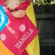 Embroidered Ice Block Kids Beach Towel