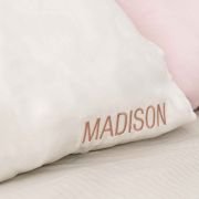 Embroidered 100% Mulberry Silk Pillowcase Single