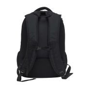 Embroidered 15 Laptop Backpack Black