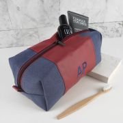Embroidered Ruby Toiletries Bag