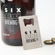Engraved Promotional Credit Card Bottle Opener