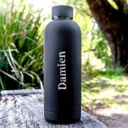 Engraved Luxe Matte Finish 500ml Stainless Steel Water Bottle Birthday Gift