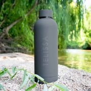 Engraved Luxe Matte Finish 500ml Stainless Steel Water Bottle Birthday Gift