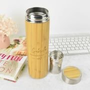 Engraved 500ml Bamboo Tea Infuser