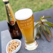 Engraved Birthday 425ml Beer Glass