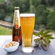 Engraved Birthday 425ml Beer Glass