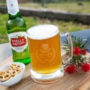 Engraved Bridal Party Beer Mug 500ml